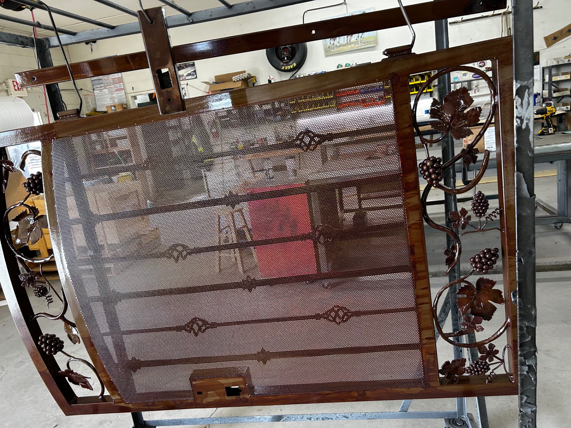 Ornamental Grapevine Gate — In-Shop Build