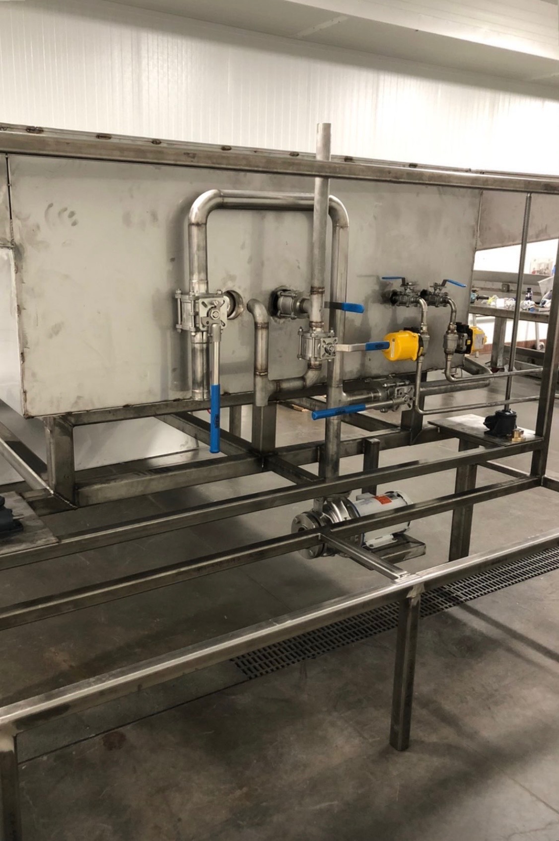 Stainless Valve & Pipe Manifold Skid