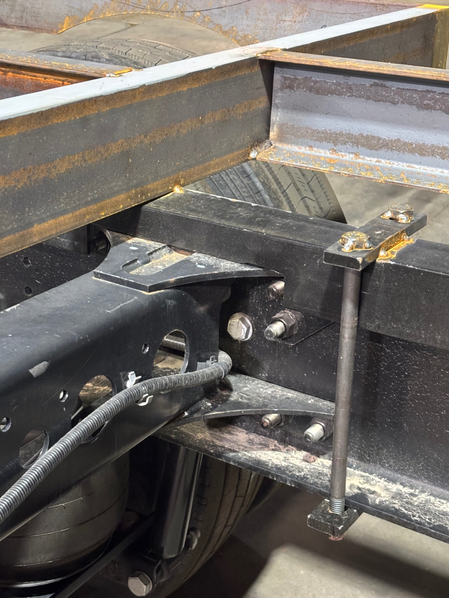 RV Chassis Cross-Member Reinforcement