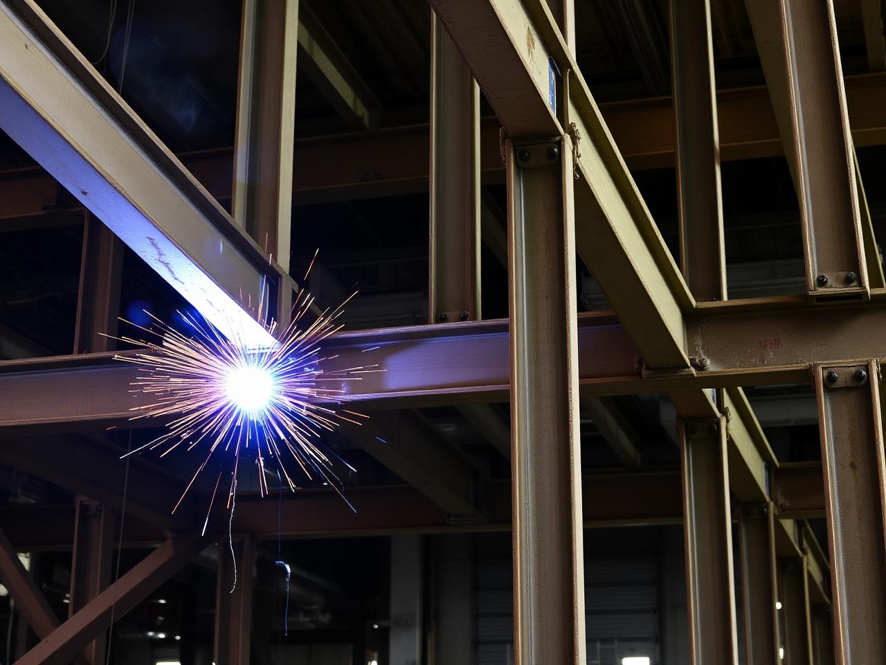 Structural steel welding